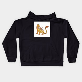 Surprised dragon Kids Hoodie